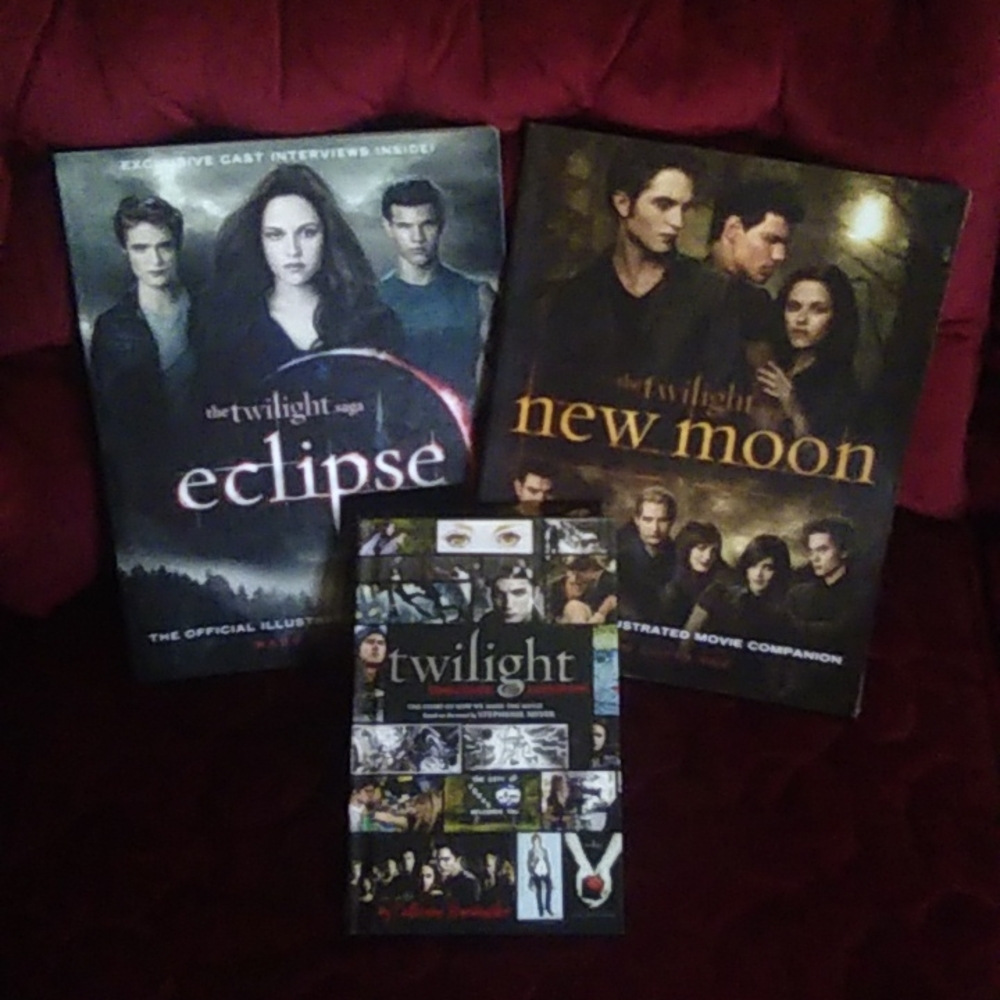 'Twilight' Saga Official Directors Notebook & Movie Companions~New Moon/Eclipse